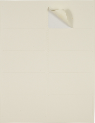 Ivory 2 x 4 Address Labels