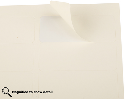 Ivory 1 x 2 5/8 Return Address Labels