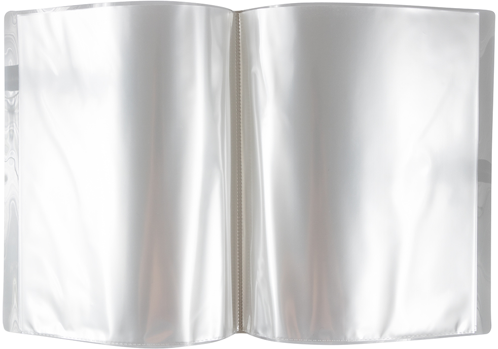 Smoke 8 1/2 x 11 Plastic Display Book - 12 Pages