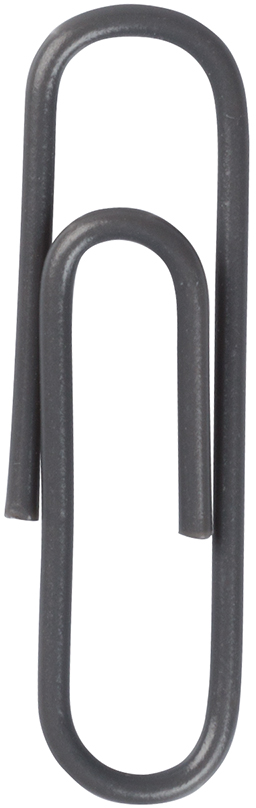 Gray Standard Paper Clips - 100 Pack