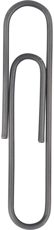 Gray Jumbo Paper Clips - 75 Pack