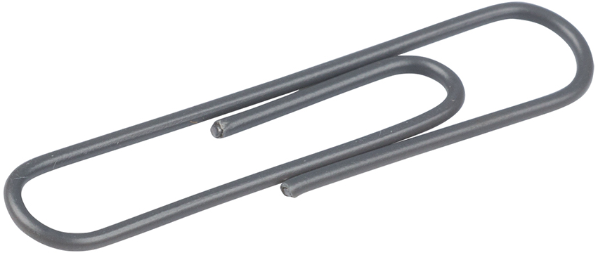 Gray Jumbo Paper Clips - 75 Pack