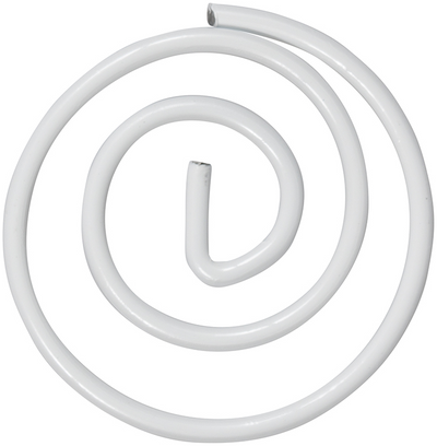 White Circular "Cloops" Paper Clips - 50 Pack