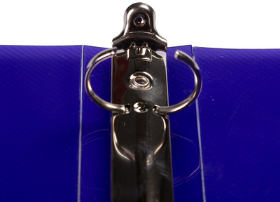 Purple Plastic 1 Inch 3-Ring Binder