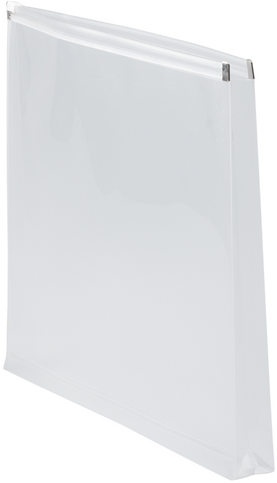 Clear Letter Booklet Plastic Envelopes (9 3/4 x 13) with Zip Closure