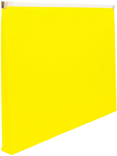 Yellow Letter Booklet Plastic Envelopes (9 3/4 x 13) with Zip Closure