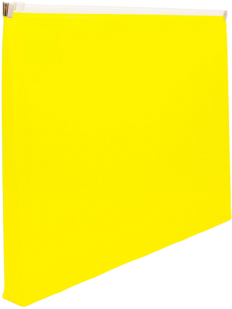 Yellow Letter Booklet Plastic Envelopes (9 3/4 x 13) with Zip Closure