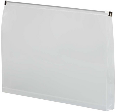 Clear Legal Booklet Plastic Envelopes (9 3/4 x 14 1/2) with Zip Lock Closure
