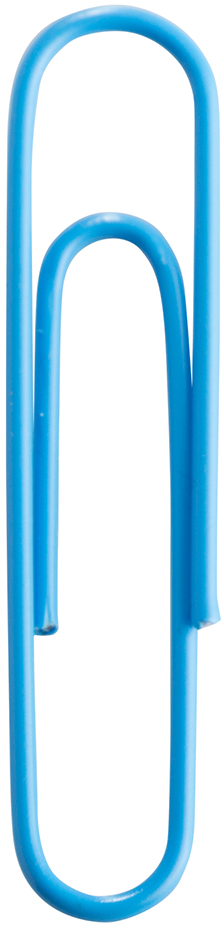 Baby Blue Jumbo Paper Clips - 75 Pack