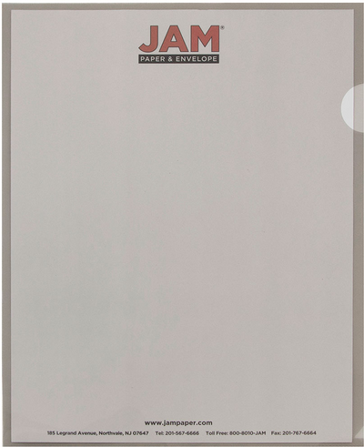 Smoke Gray 9 x 11 1/2 Plastic Sleeves