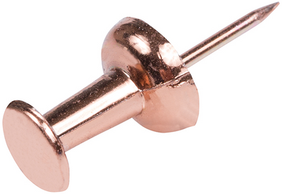 Rose Gold Pushpins - 100 Pack
