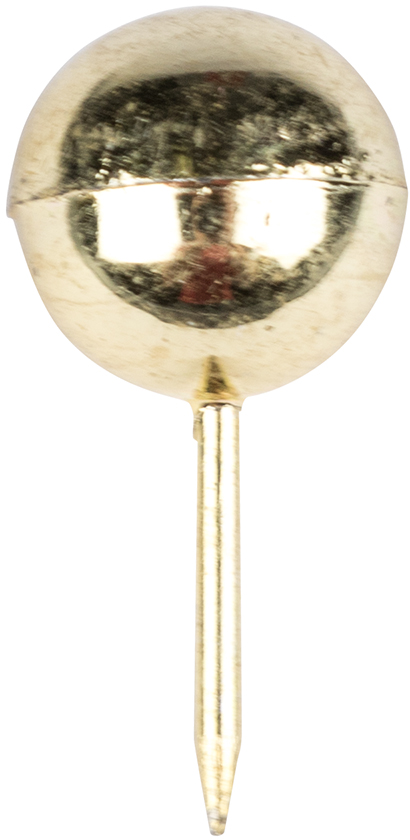 Gold Round Pushpins - 100 Pack