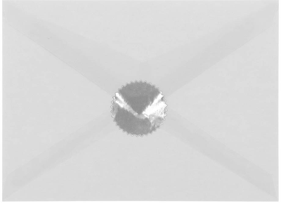 Silver Foil 1 1/2 Inch Roll of  Wafer Seal Labels