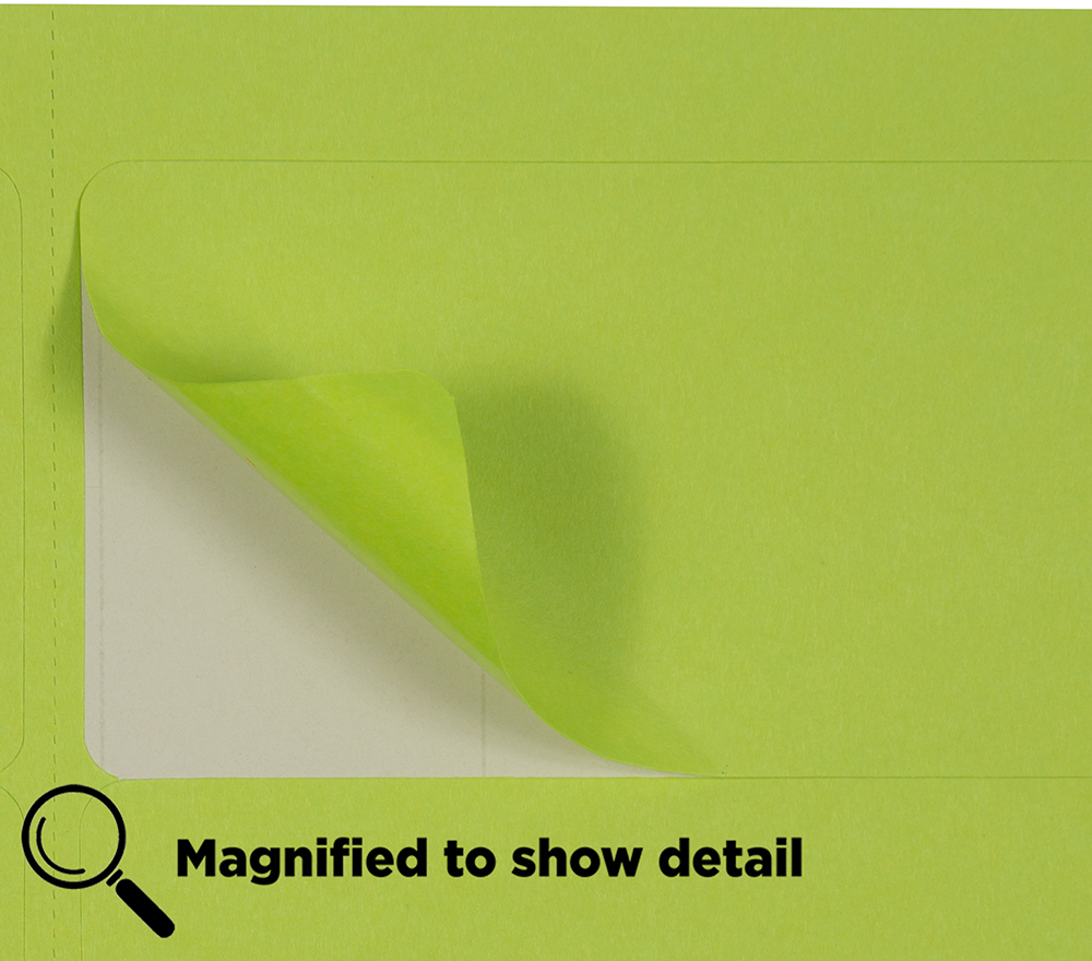 Ultra Lime Green 2 x 4 Address Labels