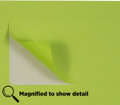 Ultra Lime Green 2 x 4 Address Labels