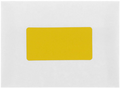 Yellow 2 x 4 Address Labels
