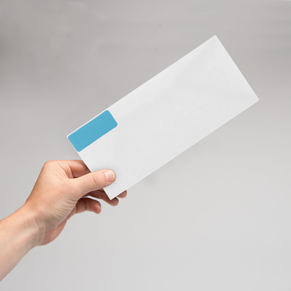 Blue 1 x 2 5/8 Return Address Labels