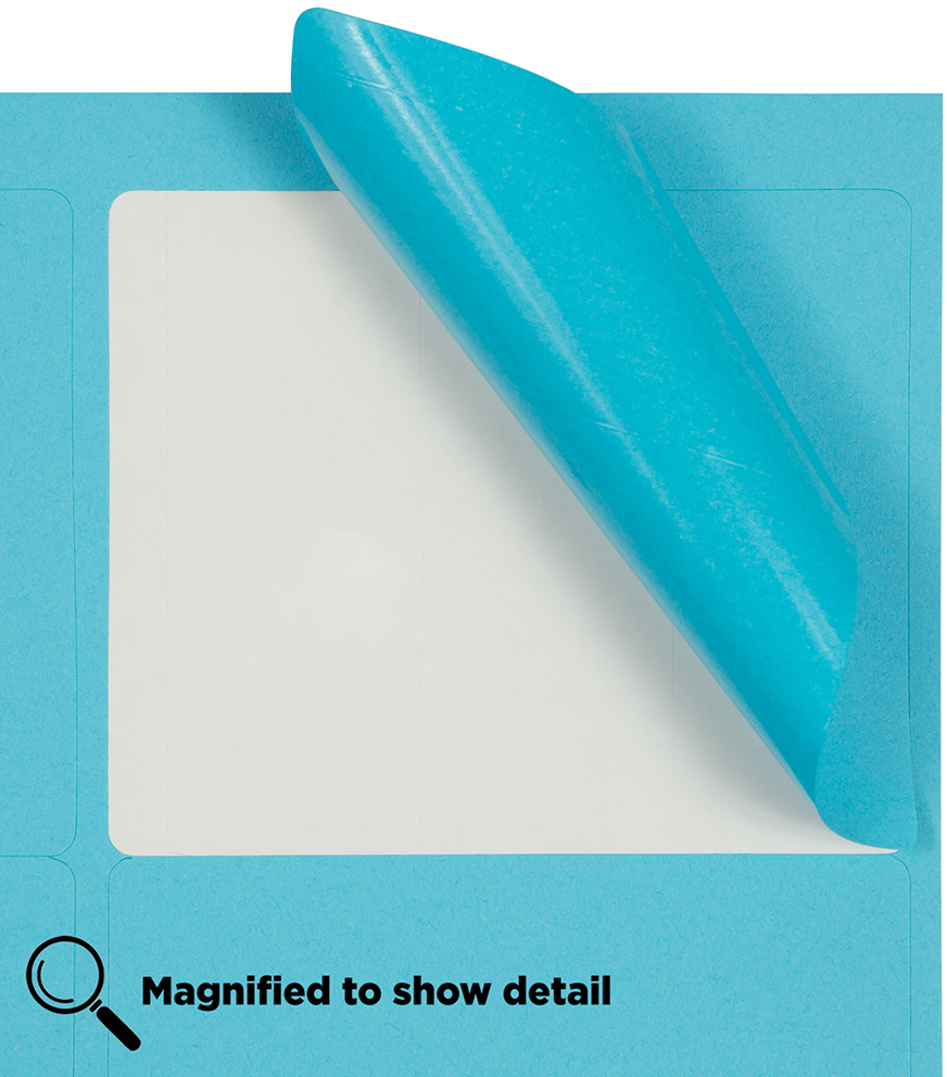 Blue 3 1/3 x 4 Shipping Labels