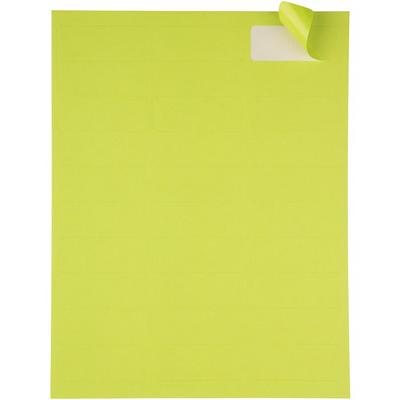Assorted 1 x 2 5/8 Return Address Labels