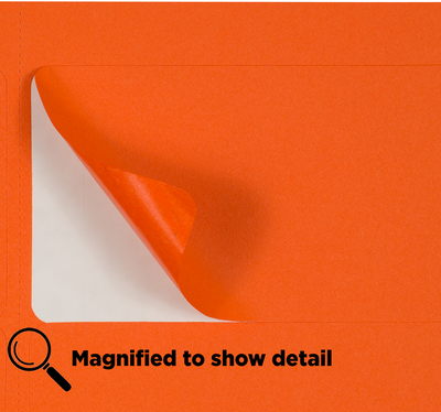 Orange 2 x 4 Address Labels