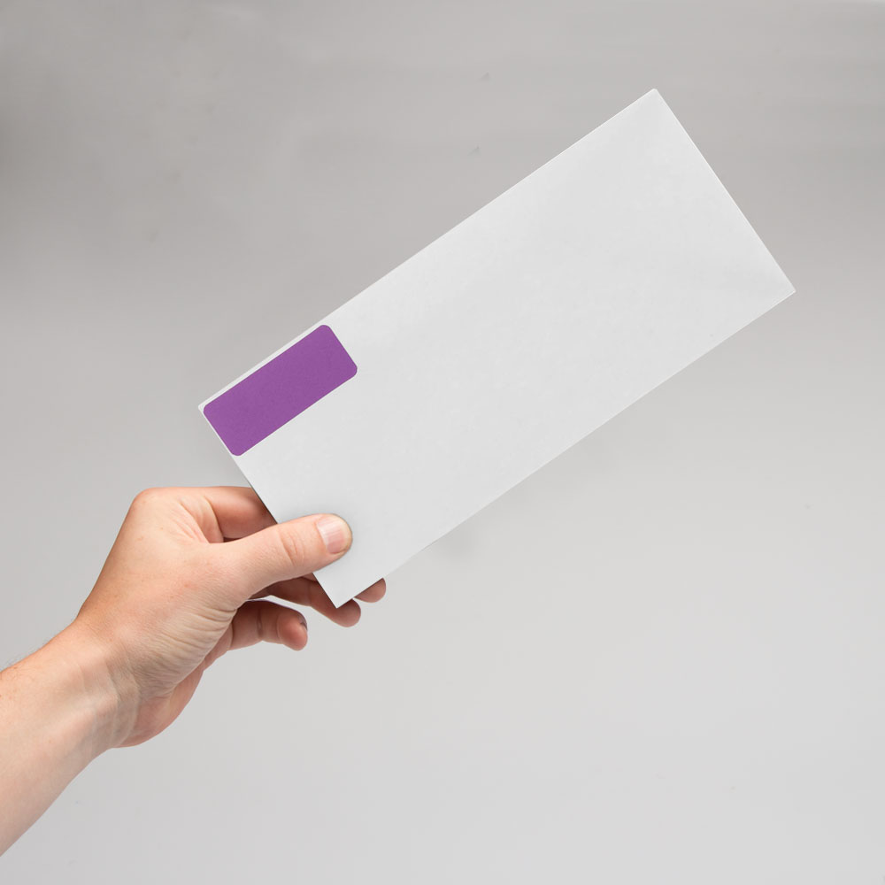 Violet Purple 1 x 2 5/8 Return Address Labels