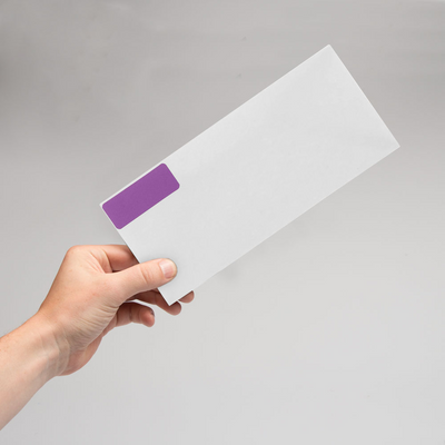 Violet Purple 1 x 2 5/8 Return Address Labels