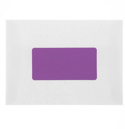 Violet Purple 2 x 4 Address Labels