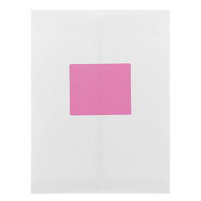 Ultra Pink 3 1/3 x 4 Shipping Labels