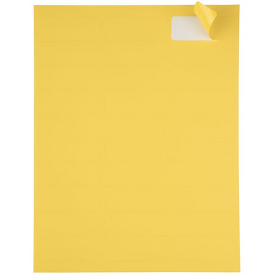 Assorted 1 x 2 5/8 Return Address Labels