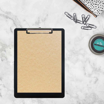 Black Aluminum 9 x 13 Clipboards