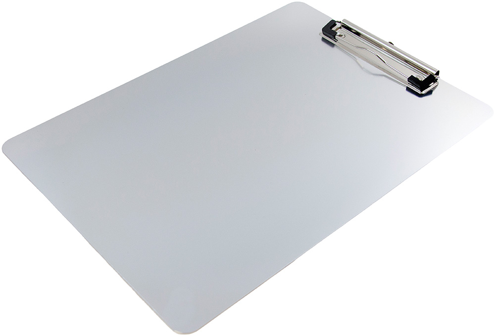 Silver Aluminum 9 x 13 Clipboards
