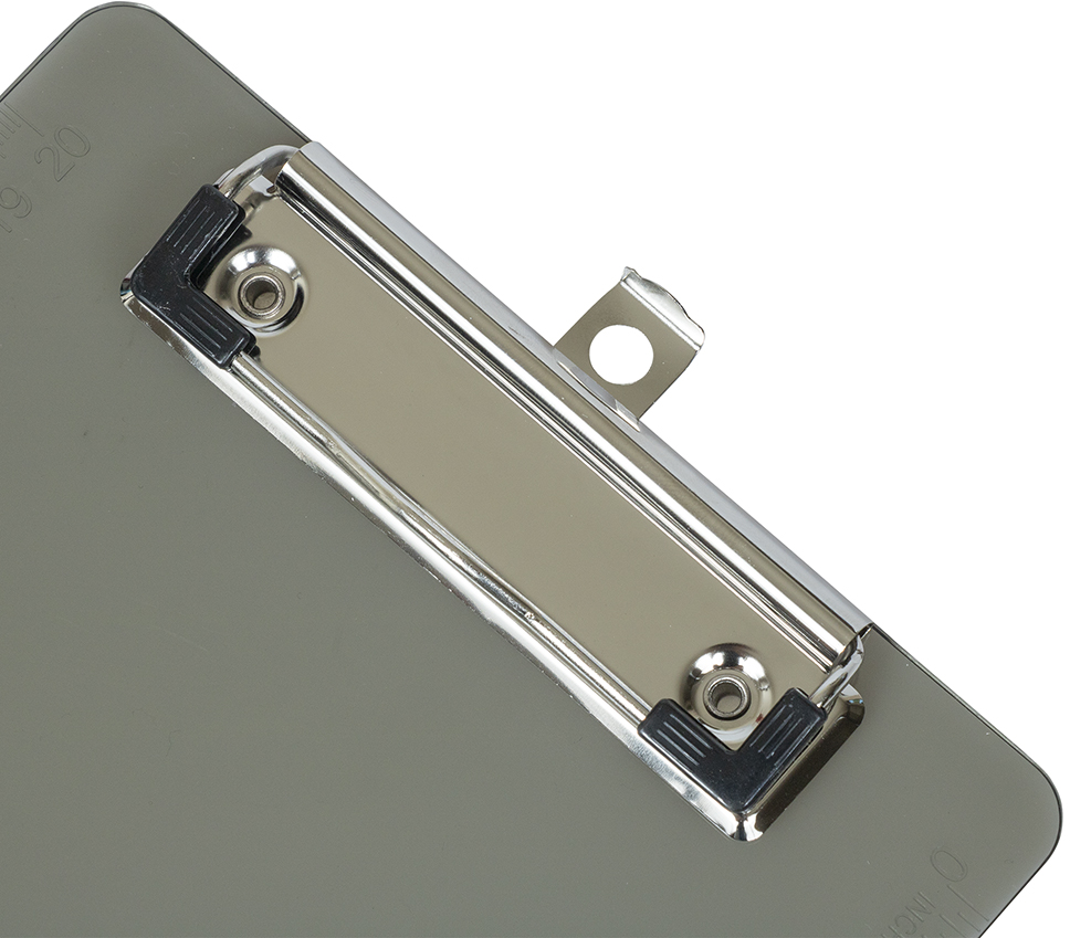 Smoke Plastic 6 x 9 Mini Acrylic Clipboards