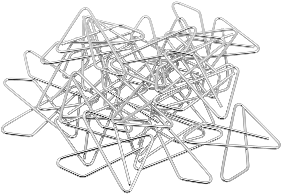 Silver Butterfly Clips - 15 Pack