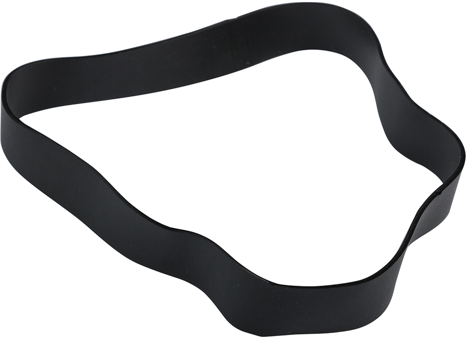 Black Size 107 Rubber Bands - 50 Pack