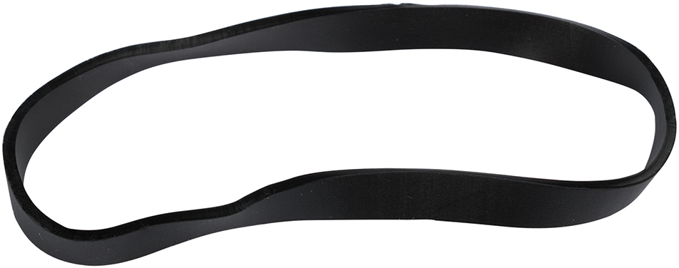 Black Size 64 Rubber Bands - 100 Pack