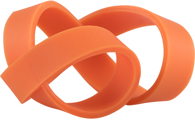 Orange Size 64 Rubber Bands - 100 Pack