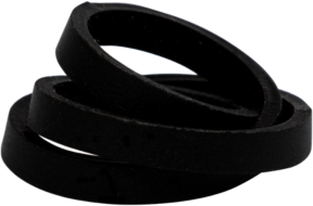 Black Size 33 Rubber Bands - 100 Pack