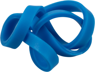 Blue Size 33 Rubber Bands - 100 Pack