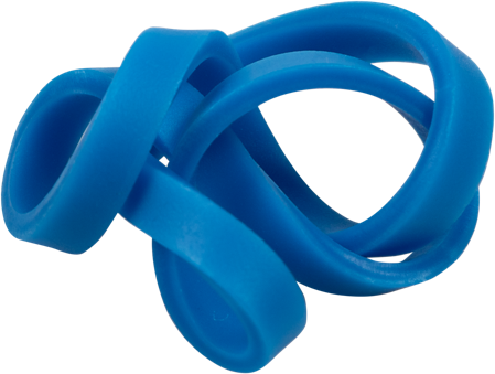 Blue Size 33 Rubber Bands - 100 Pack