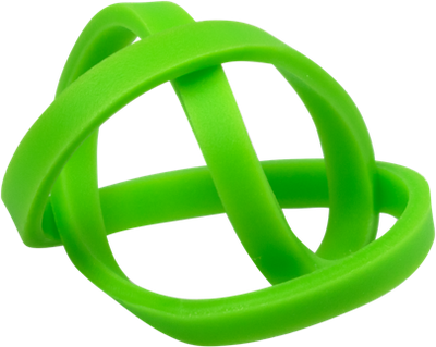 Green Size 33 Rubber Bands - 100 Pack