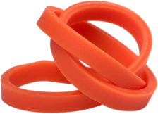 Orange Size 33 Rubber Bands - 100 Pack