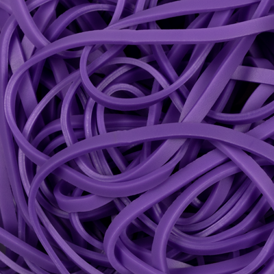 Purple Size 33 Rubber Bands - 100 Pack