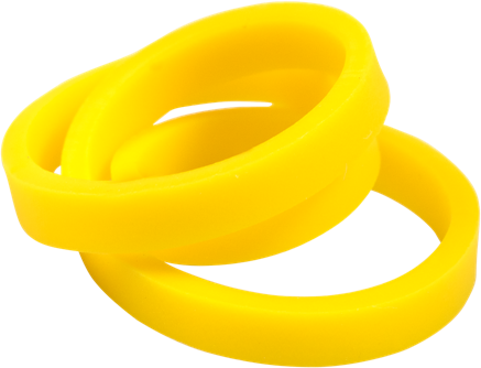 Yellow Size 33 Rubber Bands - 100 Pack