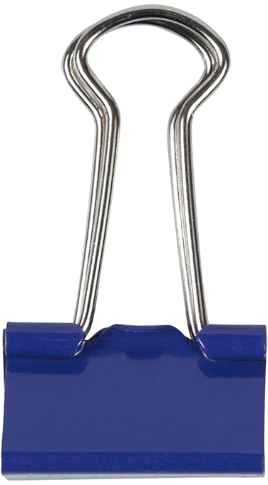 Purple Small 19mm Binder Clips - 25 Pack