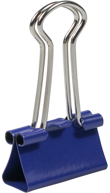 Purple Small 19mm Binder Clips - 25 Pack