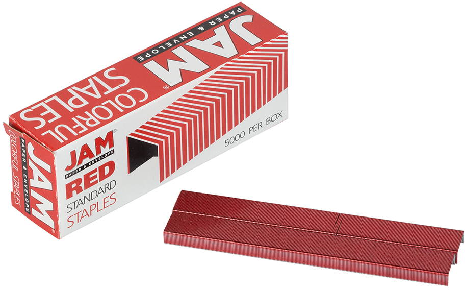 Red Staples - 5,000 Box