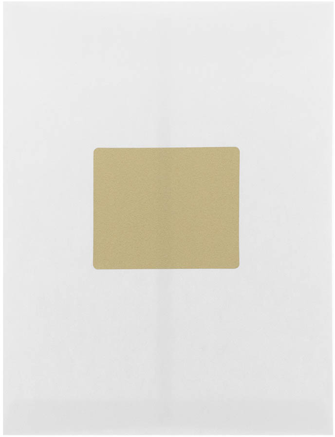 Gold Metallic 3 1/3 x 4 Shipping Labels