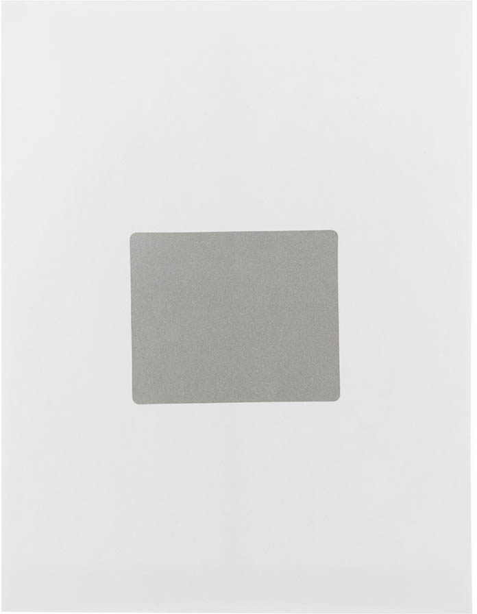 Silver Metallic 3 1/3 x 4 Shipping Labels