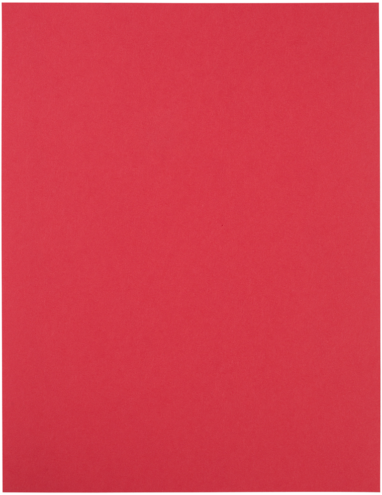 Red 8 1/2 x 11 Full Sheet Shipping Labels