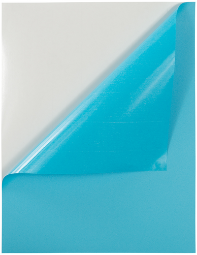 Blue 8 1/2 x 11 Full Sheet Shipping Labels
